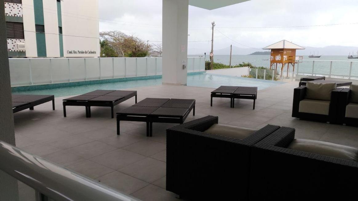 Maravilhoso Apartamento Beira-Mar Praia Da Cachoeira フロリアノポリス エクステリア 写真